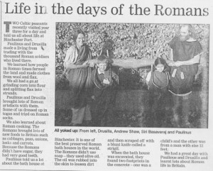 Life in the Days of The Romans